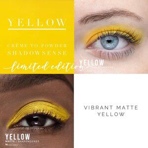 Yellow ShadowSense Eyeshadow Retired New Sealed SeneGence